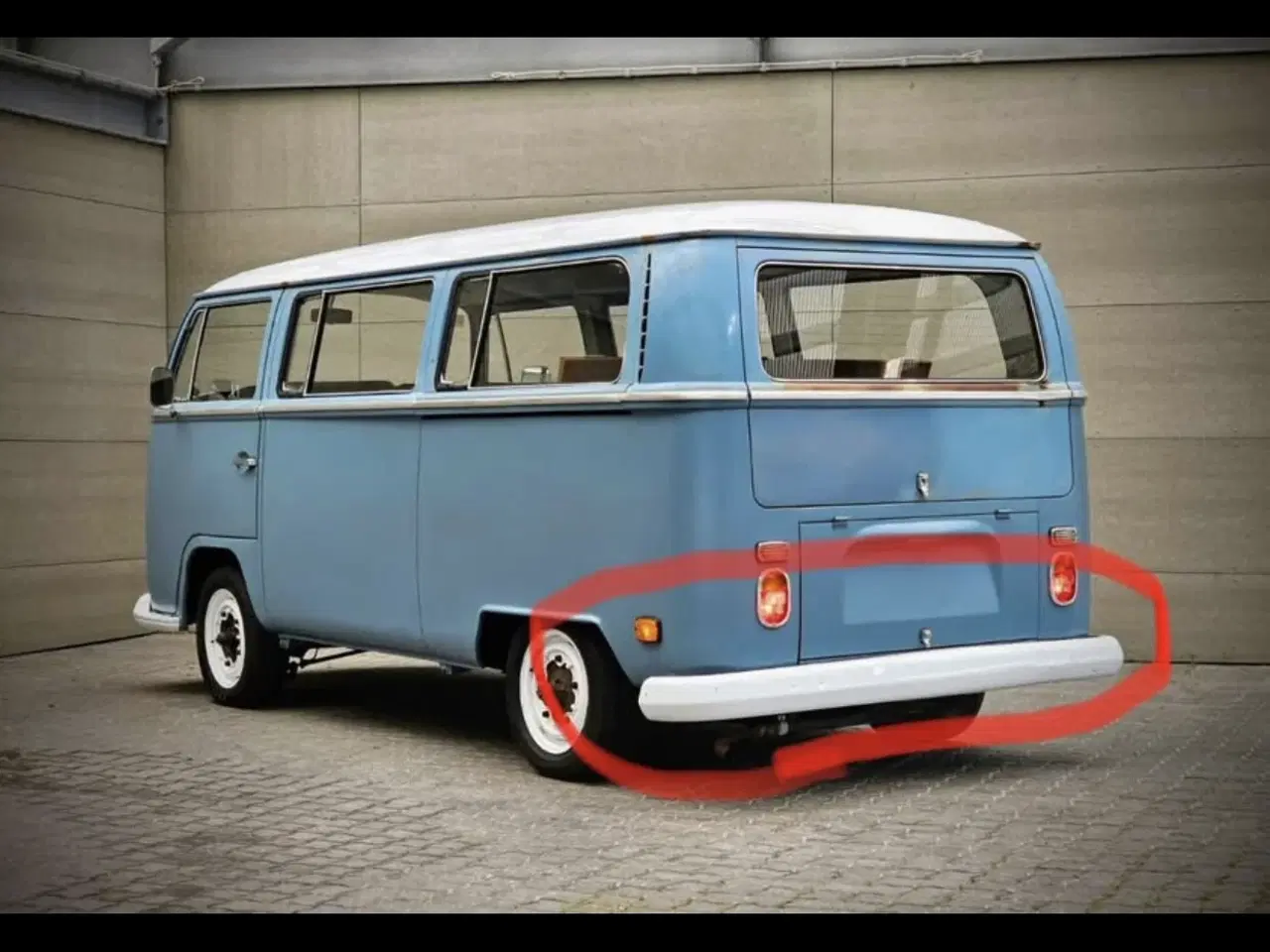 Billede 1 - Søger bagKofanger til VW T2 1968