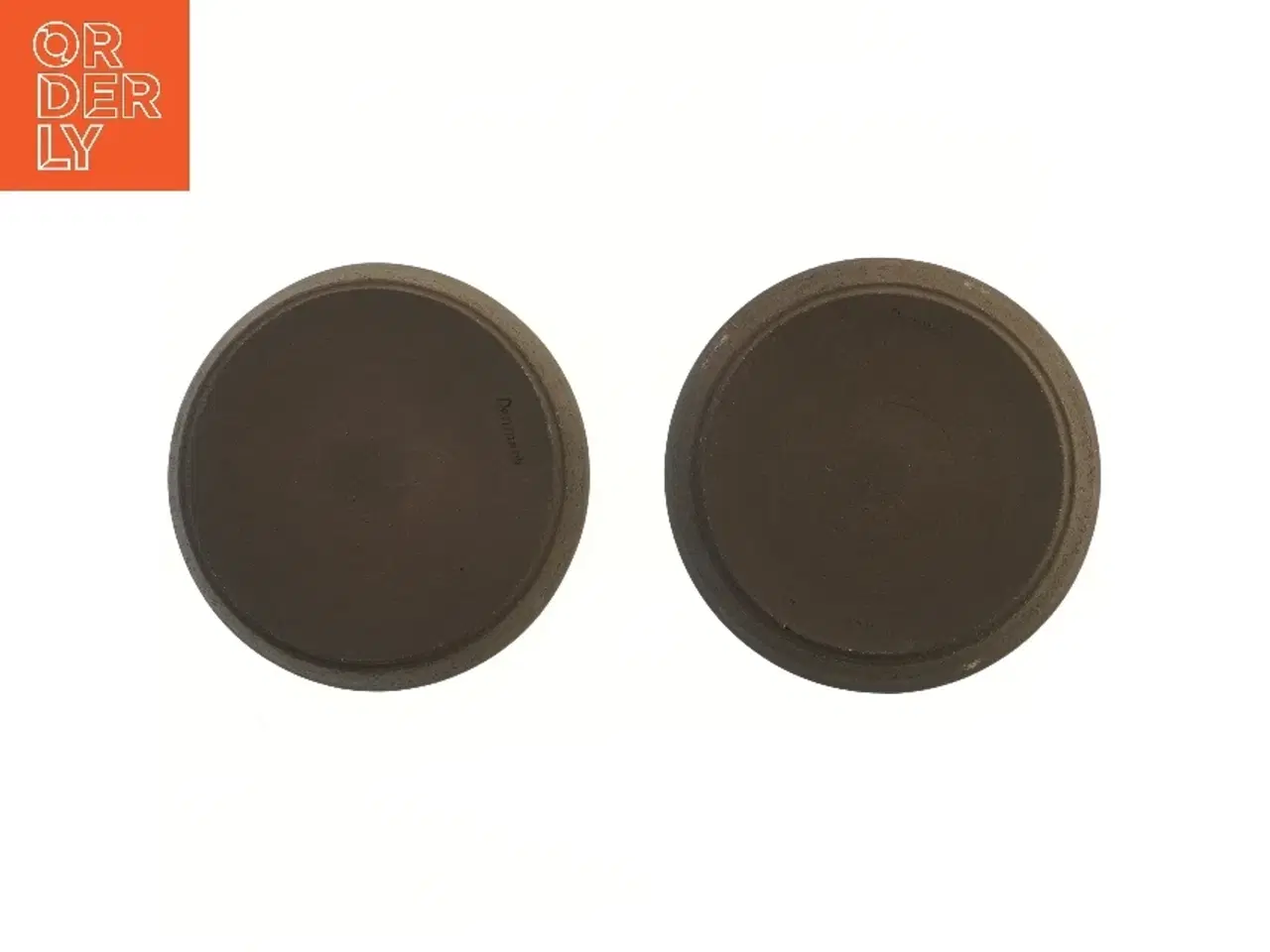 Billede 2 - Runde keramiktallerkener (str. 2 styk, ø 22 cm)