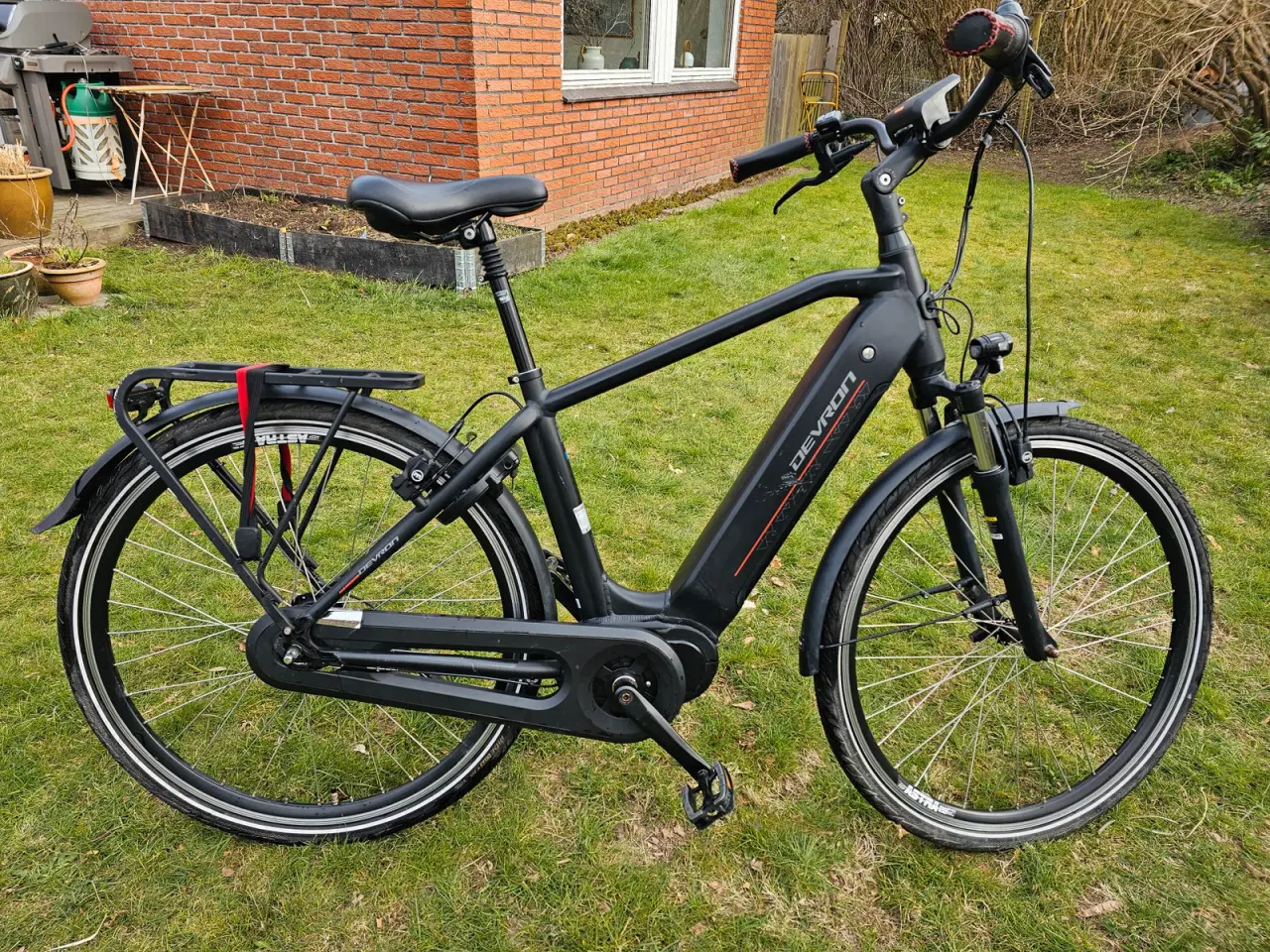 Billede 1 - Devron herre elcykel m/centermotor. Op til 160 km.