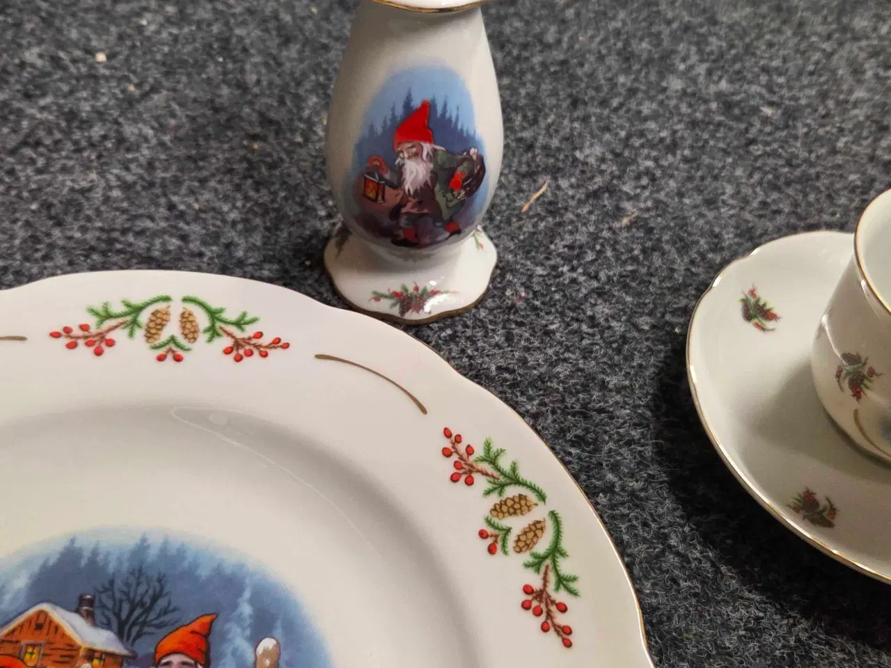 Billede 3 - Christineholm porcelæn, gammeldags Jul 