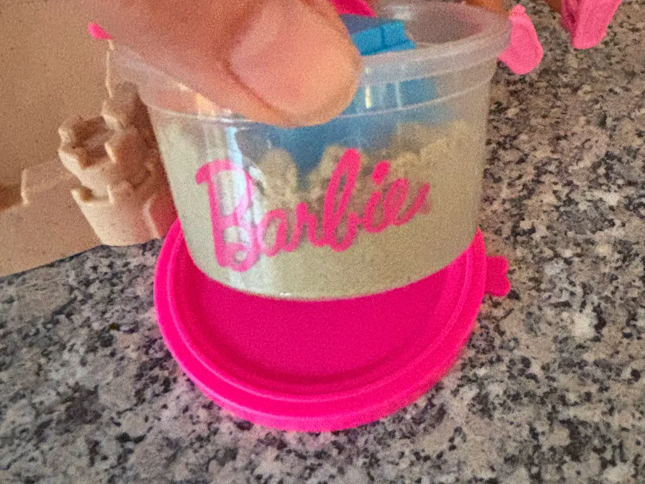 Billede 8 - Barbie strandleg med dukke, hængekøje og strandhus