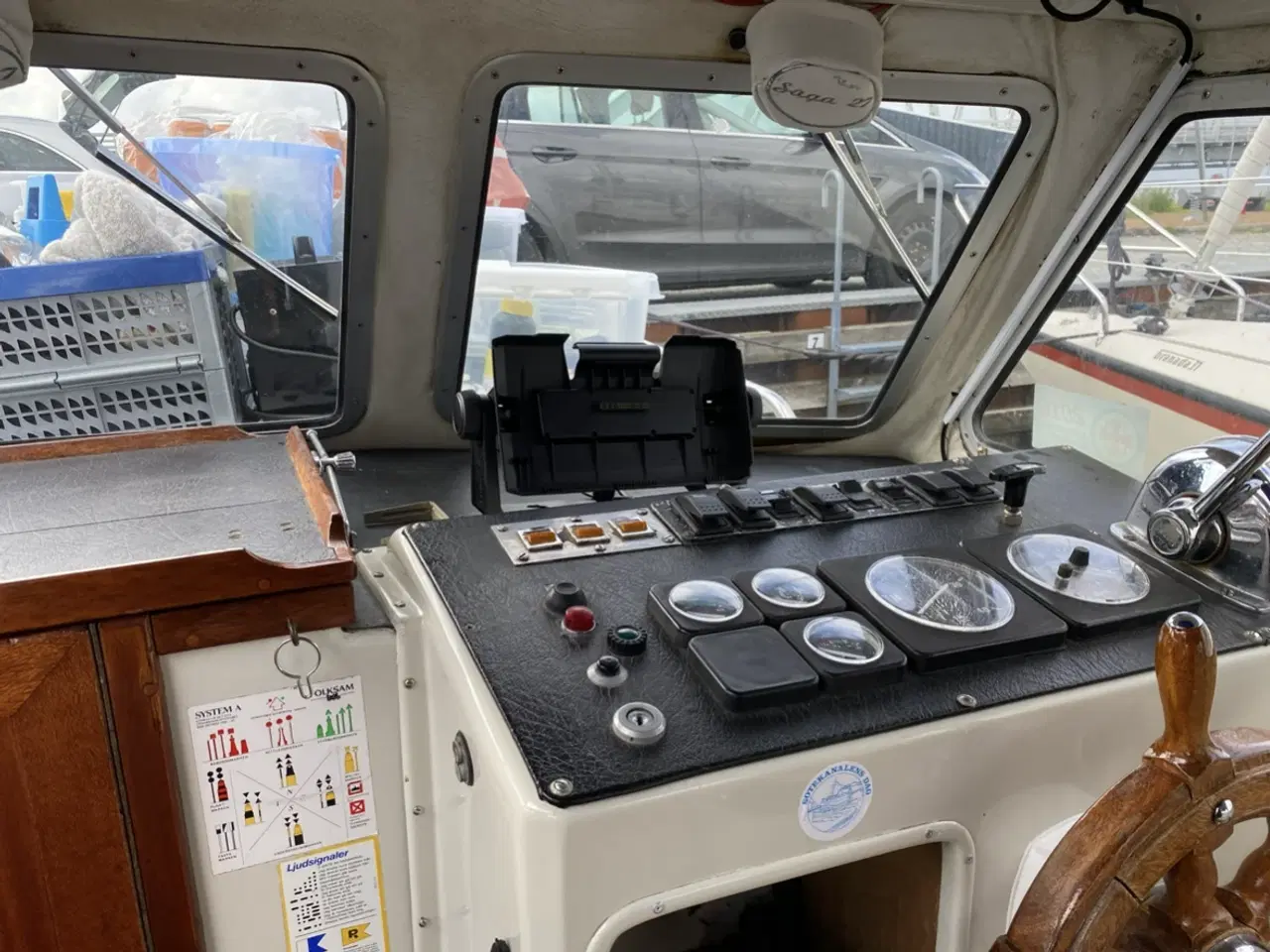 Billede 2 - Saga 27 ac med bådvogn