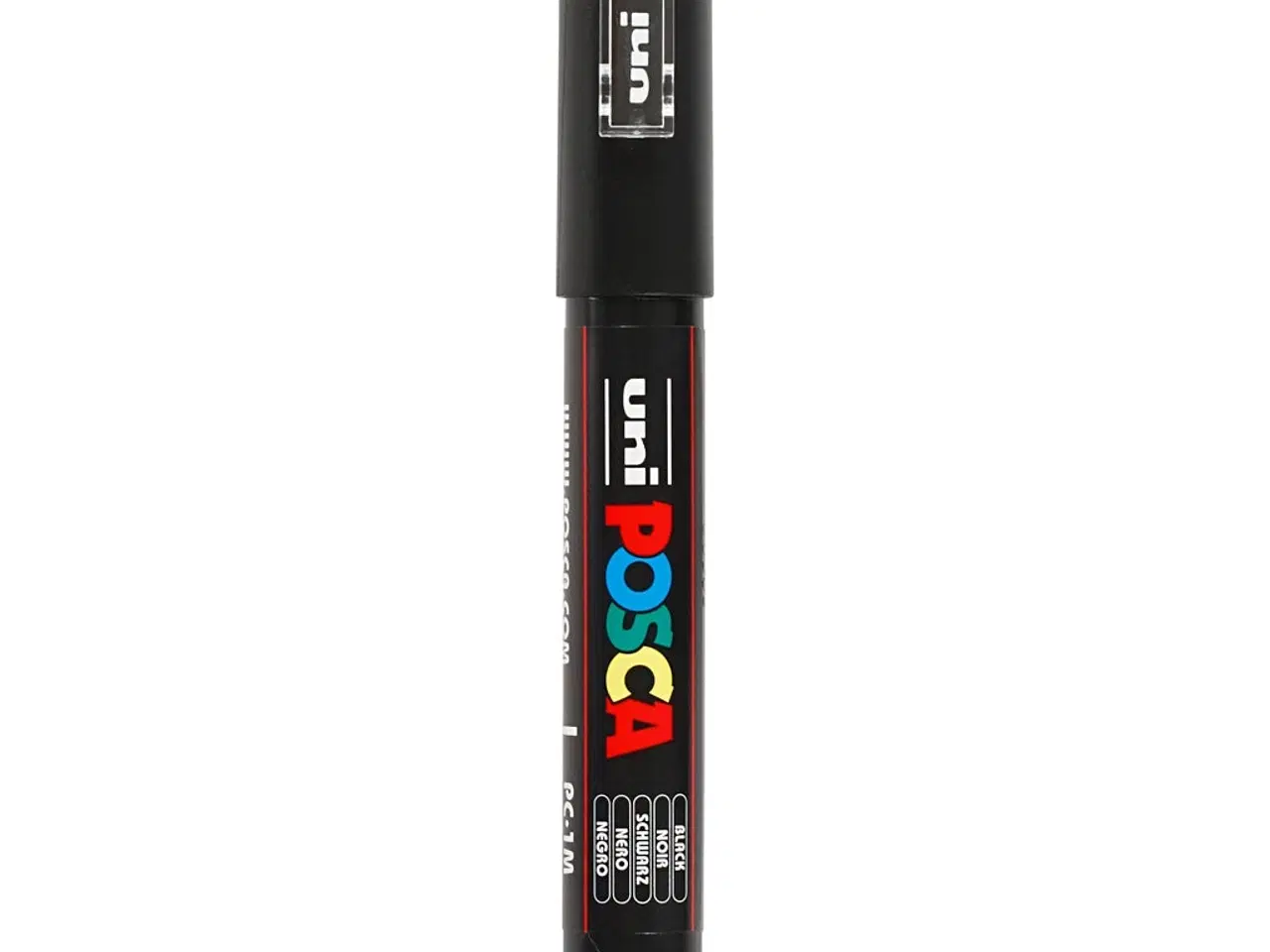 Billede 1 - Posca Tusch, PC-1M, streg 0,7 mm, extra-fine, sort, 1 stk.