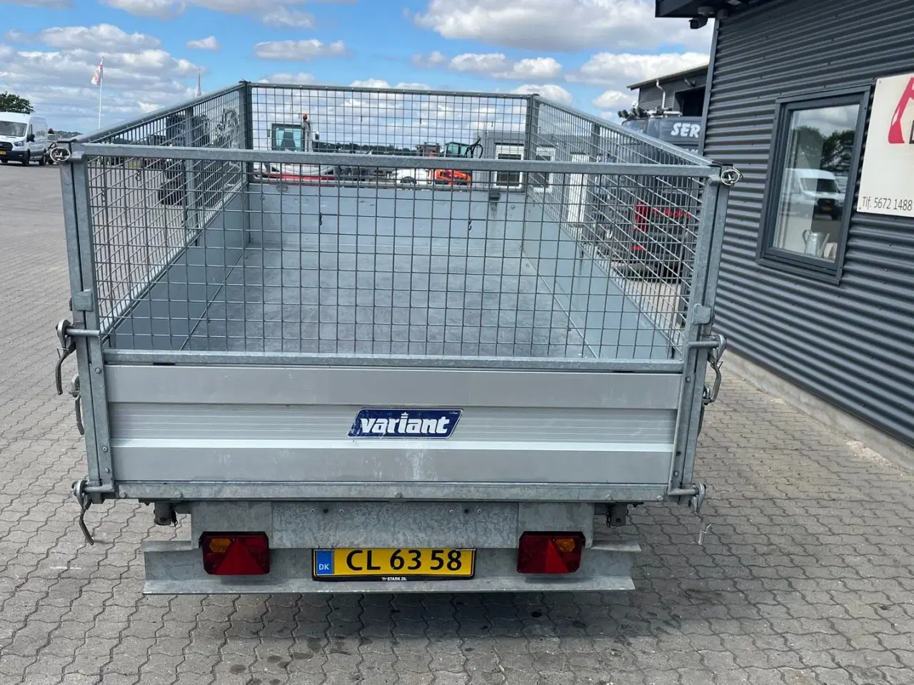 Billede 3 - Variant 3017tb 3 vejs tiptrailer, Nysynet !