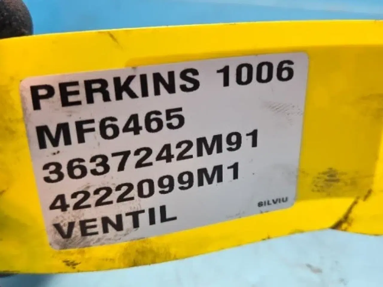 Billede 2 - Perkins 1006 Ventil 3637242M91