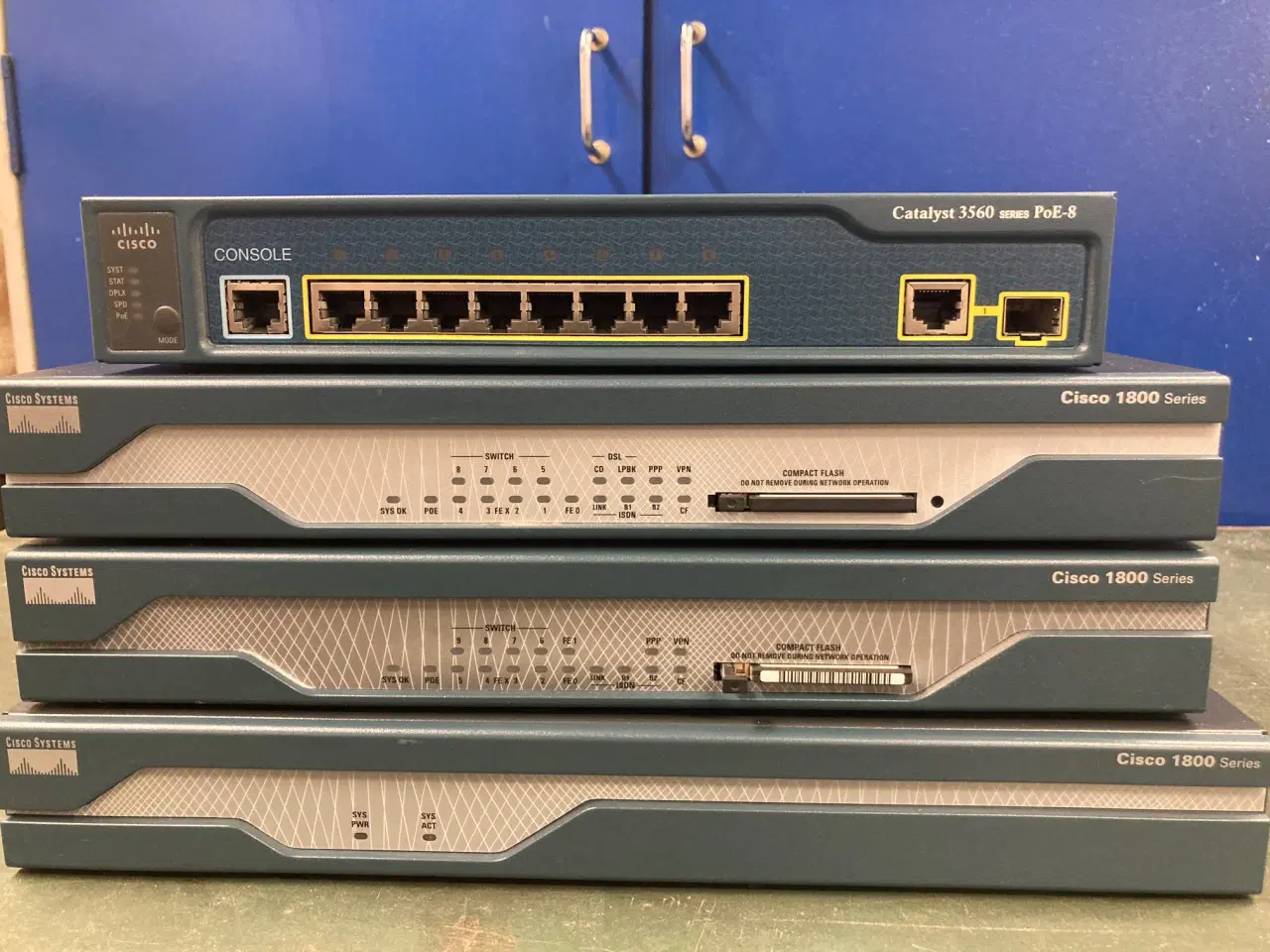 Billede 1 - Cisco Switch - Router