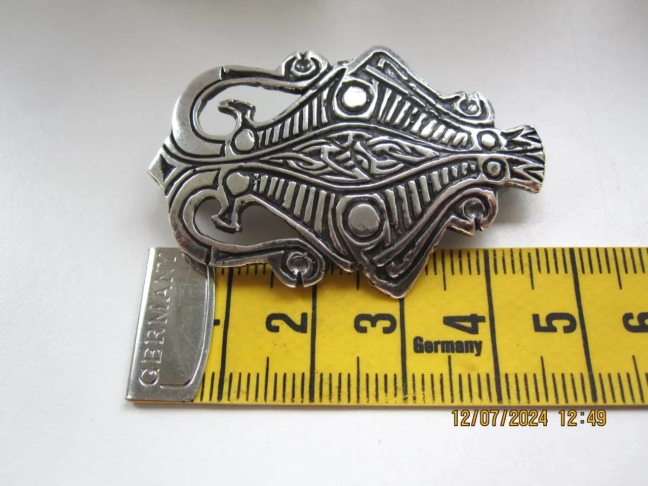 Billede 2 - Broche "Dyreformet Fibula"     