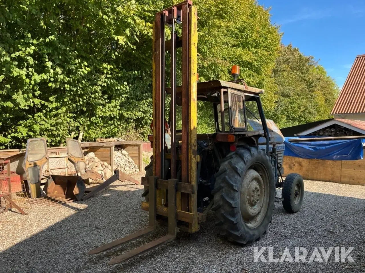 Billede 3 - Veterantraktor Leyland 270