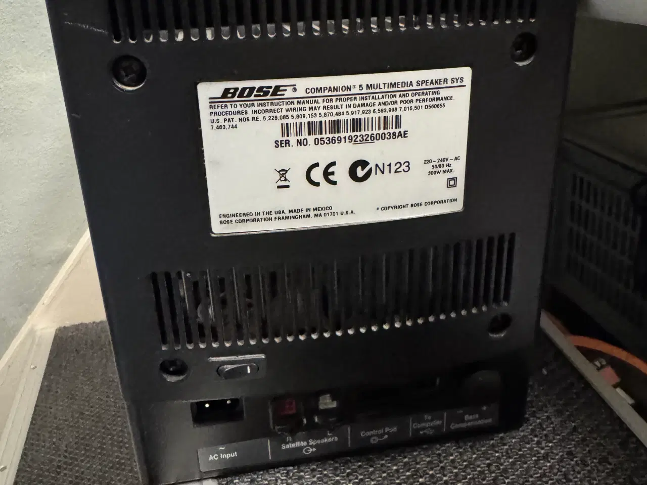 Billede 2 - BOSE multimedia speaker system
