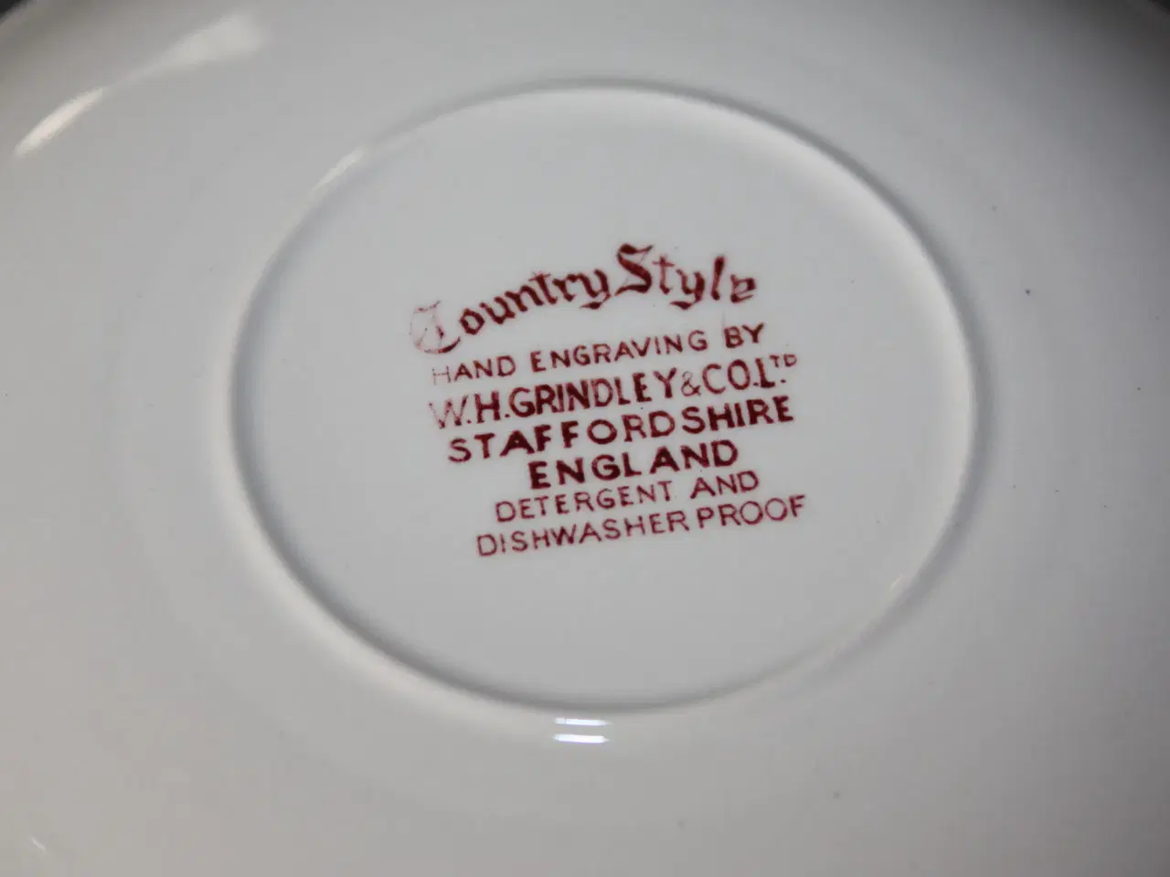 Billede 4 - Country Style suppe skål W.H.Grindley &Co Ltd