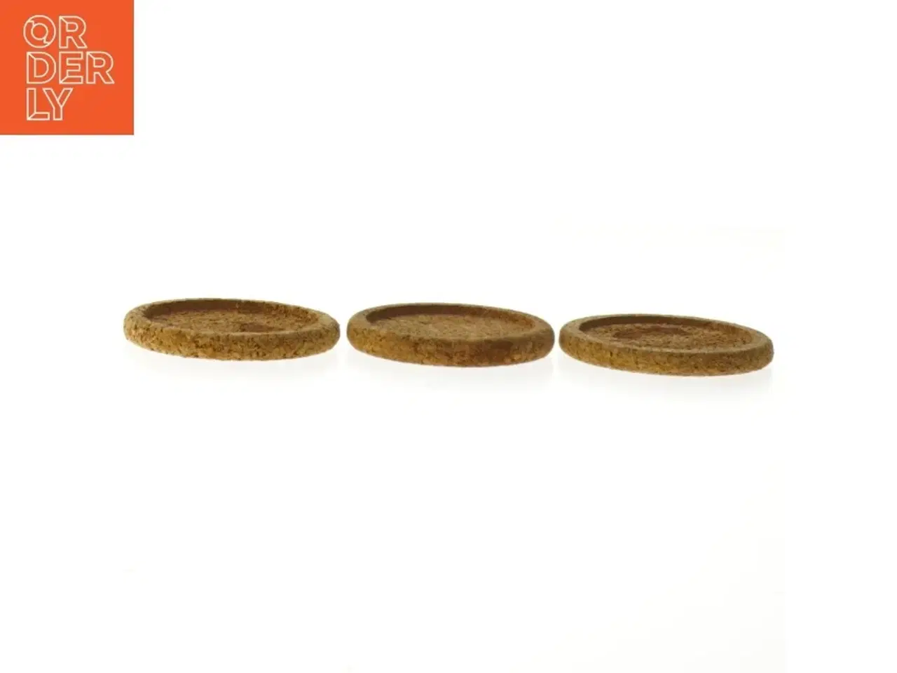 Billede 3 - Cork coasters 3 pcs (str. 3 styk. y. 8 cm)