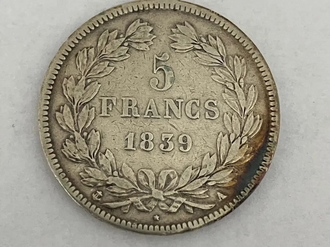 Billede 1 - 5 Francs France 1839