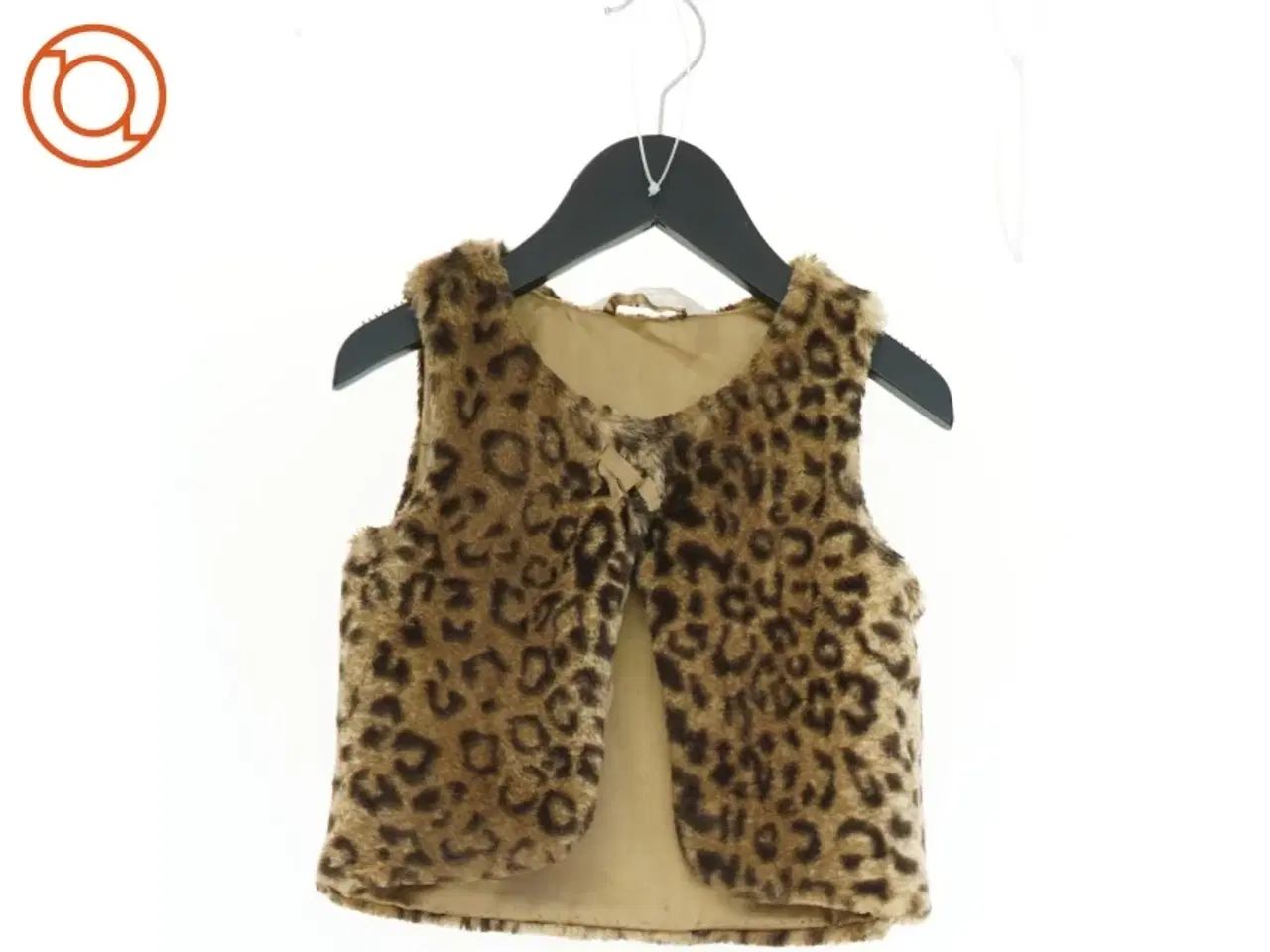 Billede 1 - Vest i fakefur leopard fra H&M (str. 110 cm)