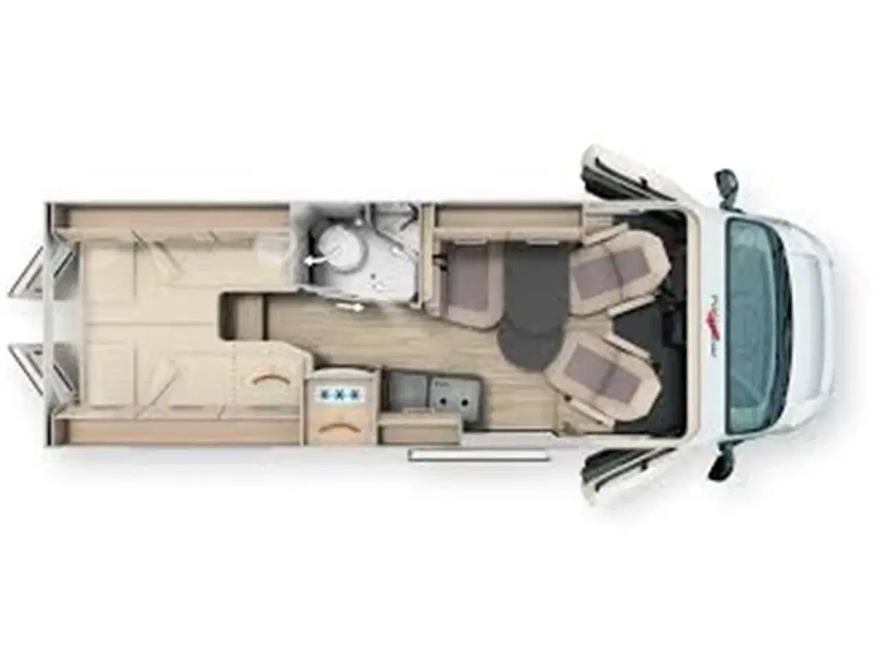 Billede 5 - 2024 - Carthago premium van 640 LE Luksus van med enkeltsenge og KUN km 10000 - som ny. Aut.