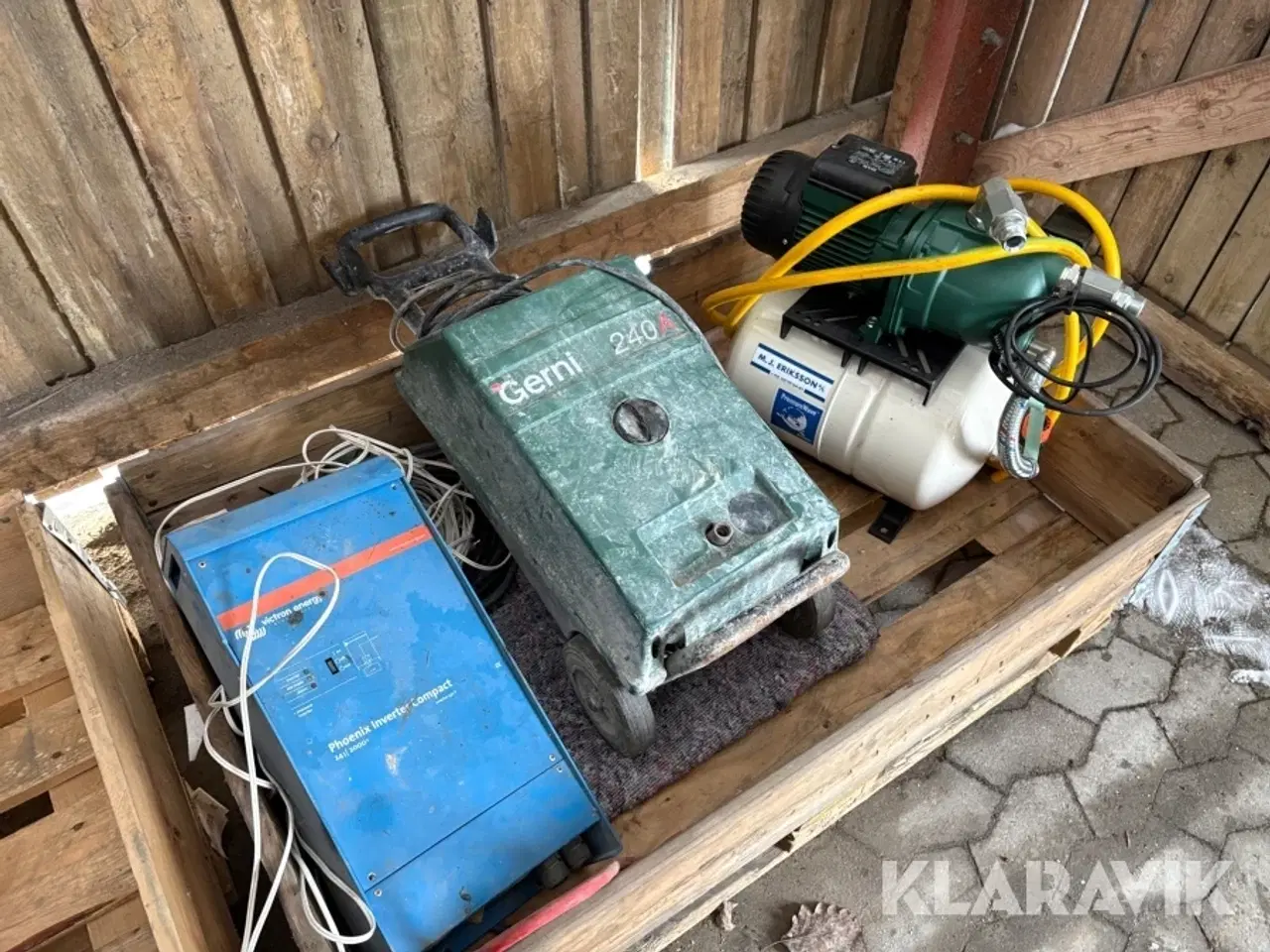 Billede 2 - Pumpe, højtryksrenser og inverter