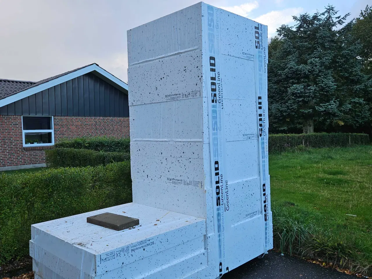 Billede 1 - Gulvisolering 150 mm.