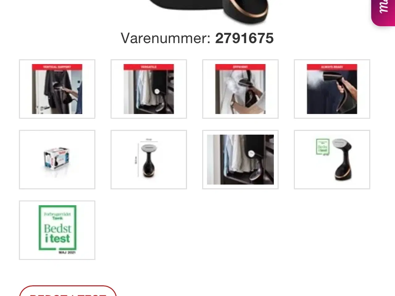 Billede 3 - Håndsteamer