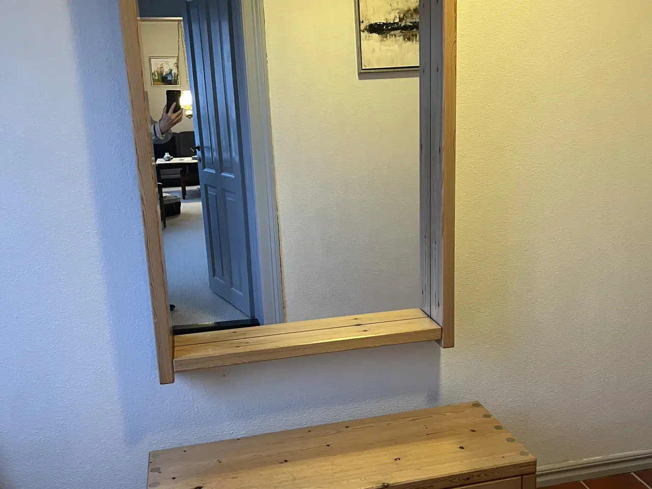 Billede 1 - Entresæt i fyrtræ