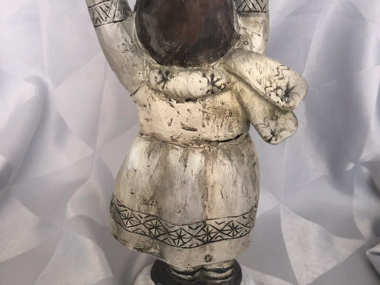 Billede 8 - Keramik vinter pige figur 