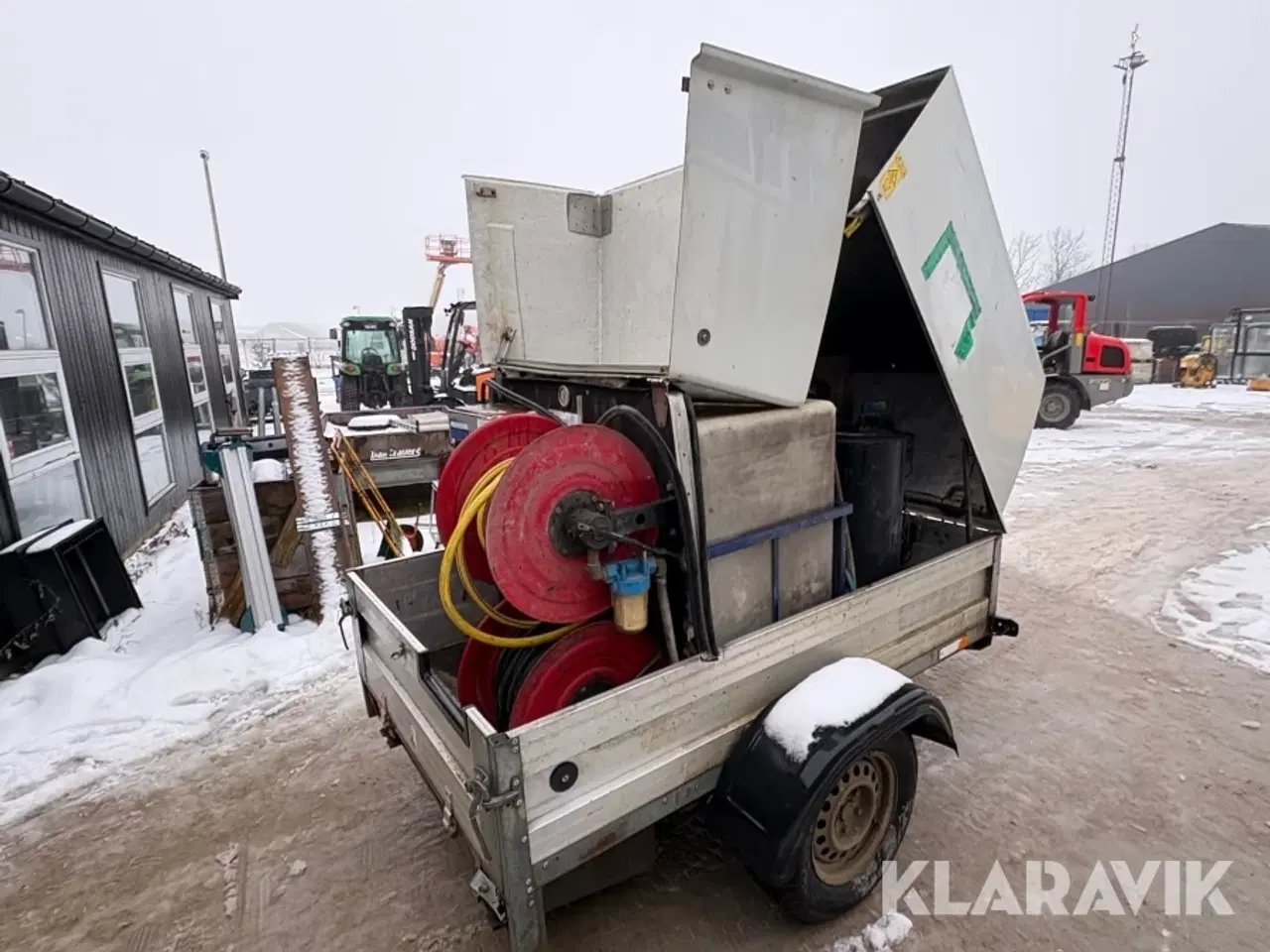 Billede 7 - Trailer med højtryksrenser Brenderup