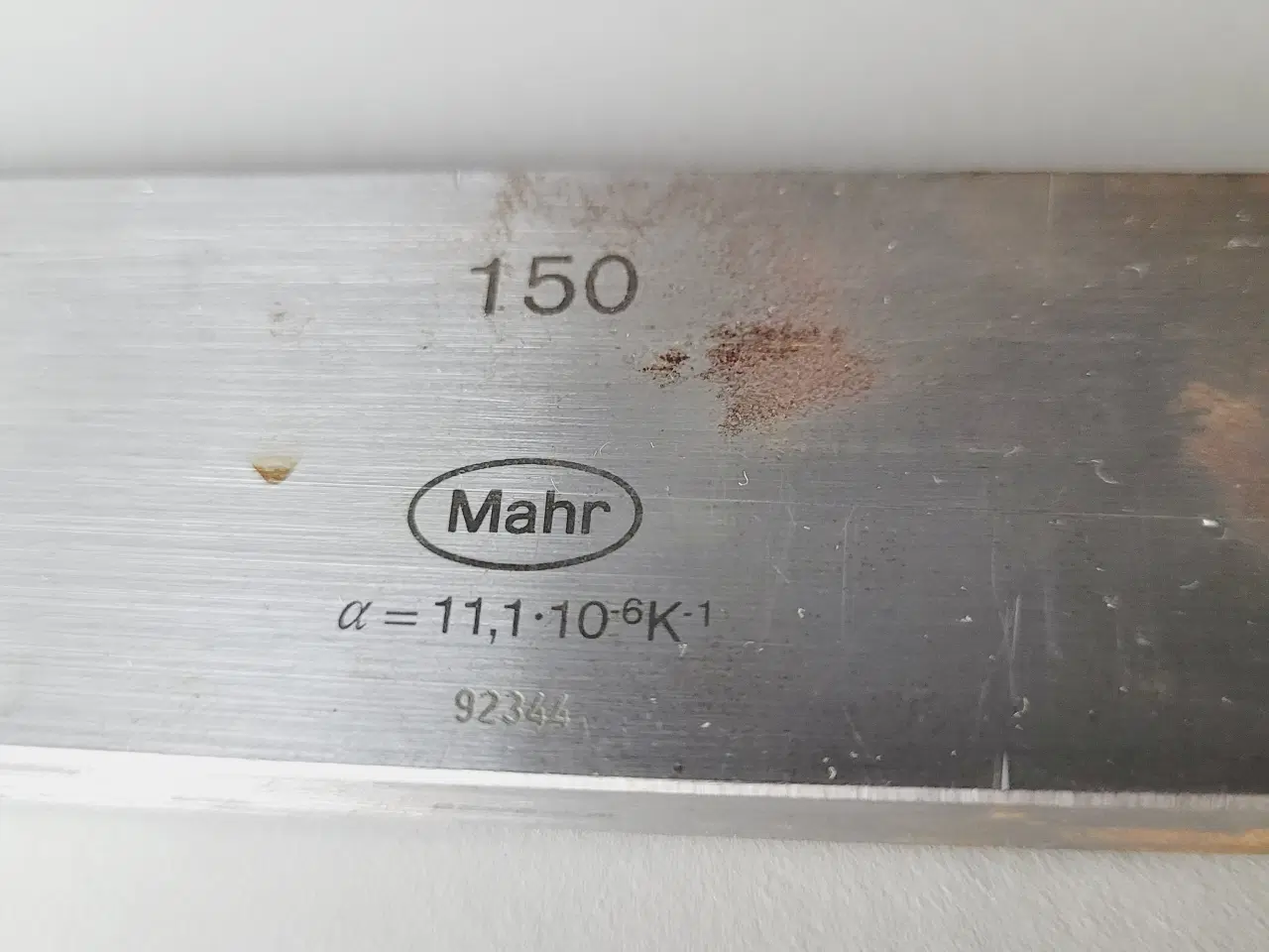 Billede 10 - ⭐️· Mahr Præcisionsmåleblok 150 mm – Sekundær Norm