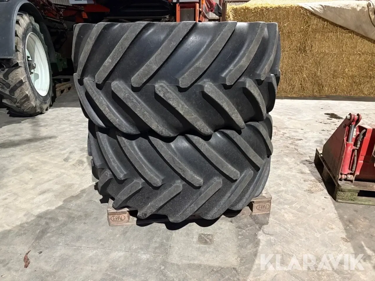 Billede 1 - Traktordæk Michelin Mach X Bib forhjul 2 styk