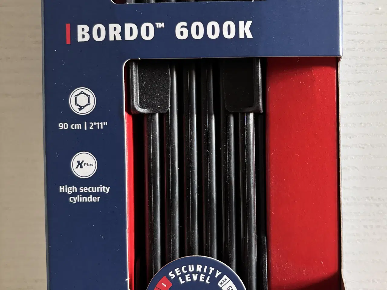 Billede 1 - LÅS ABUS BORDO 6000K/90