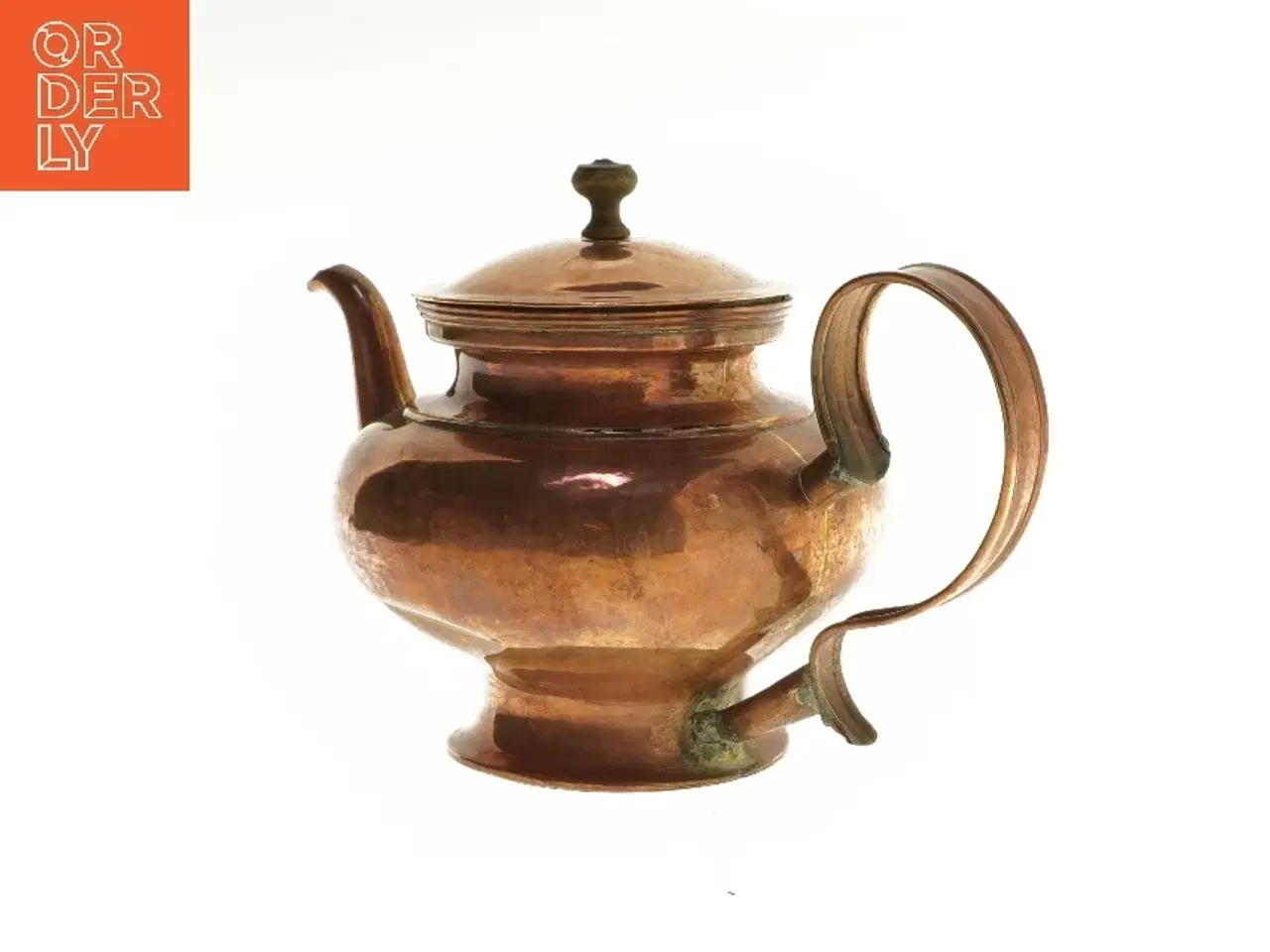 Billede 2 - Kobber tekande (str. Ø 16x18 cm)