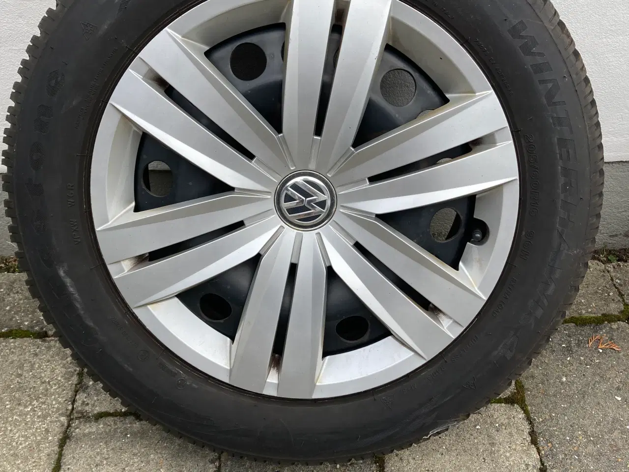 Billede 1 - Komplet vinterhjulsæt med Firestone Winterhawkdæk.