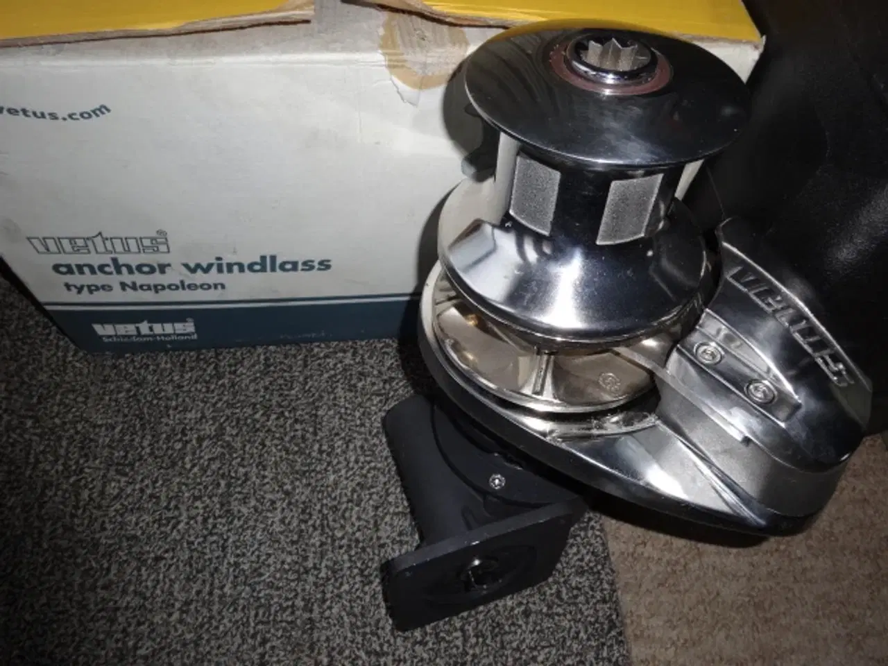 Billede 1 - VETUS Ankerspil med capstan - (uden motor)
