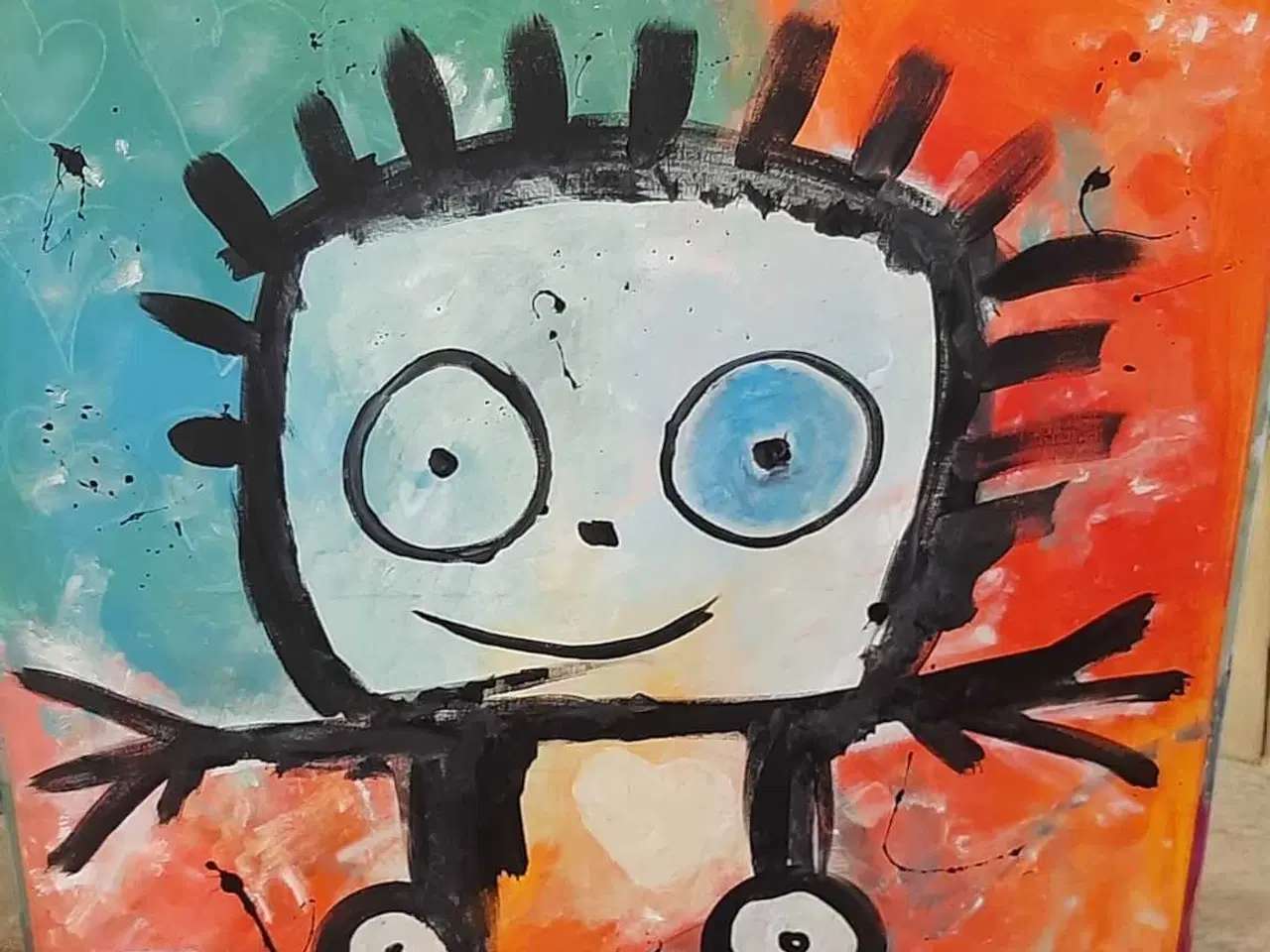 Billede 1 - Akryl på lærrede