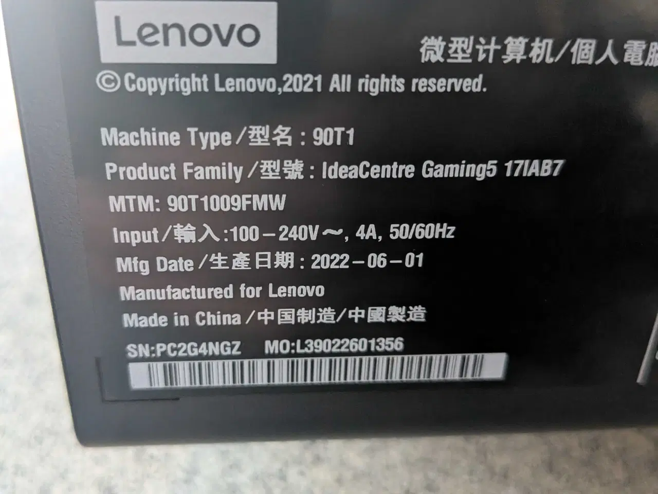 Billede 4 - Lenovo gaming