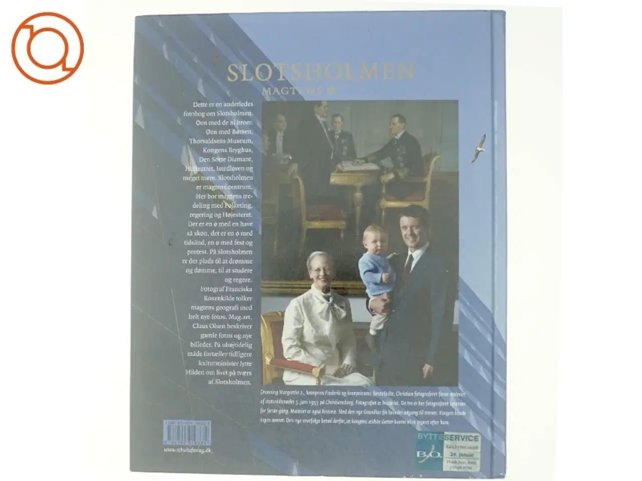 Billede 3 - Slotsholmen : magtens ø (Bog)