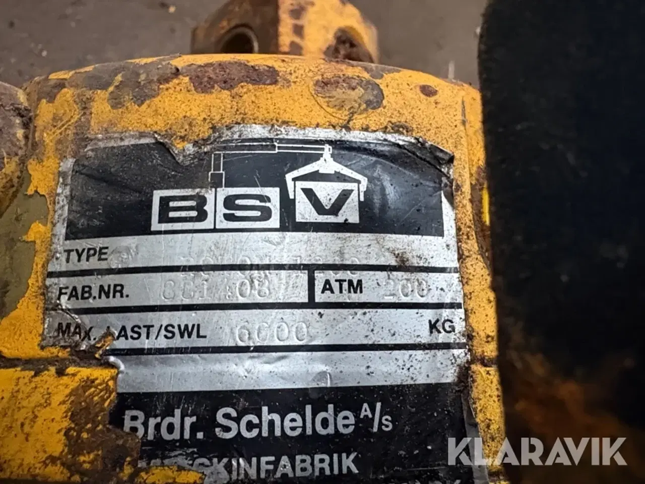 Billede 9 - Roator til kran BSV 20T0II 1200