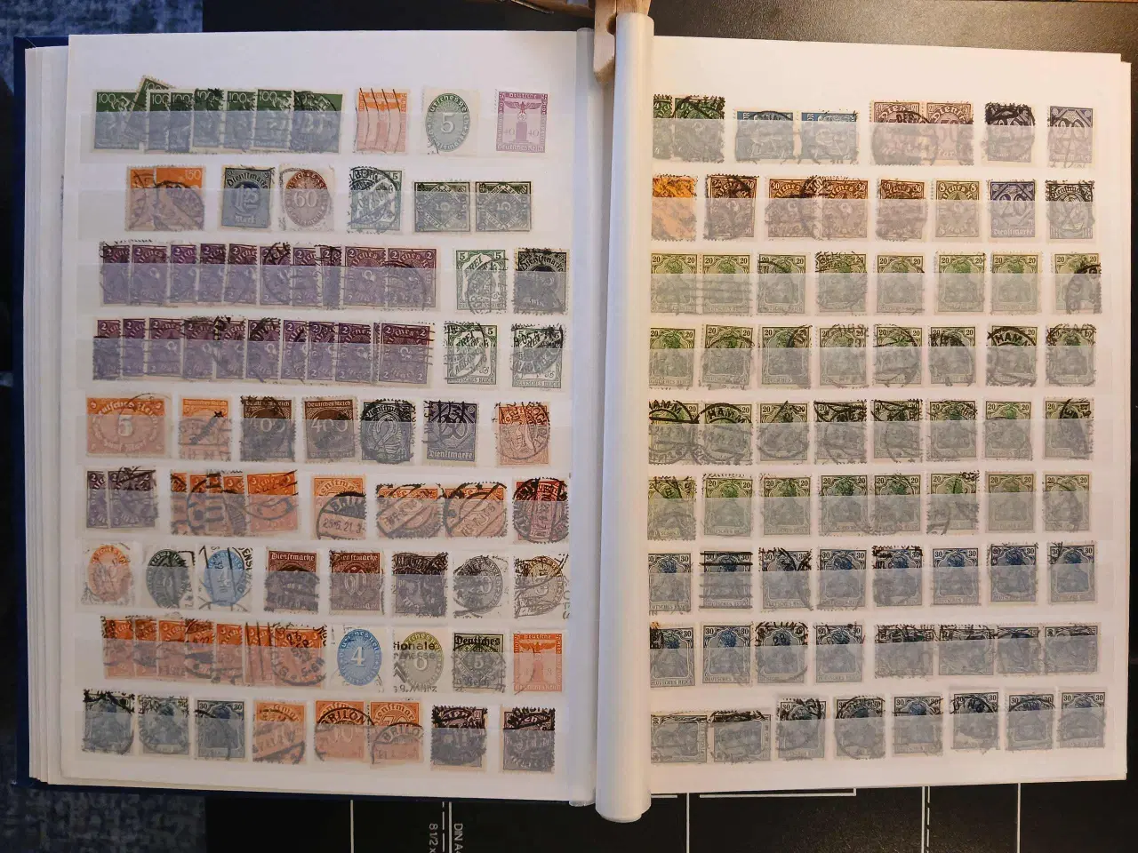 Billede 6 - Tyskland (89) Deutsches Reich 60 siders indstiksbo