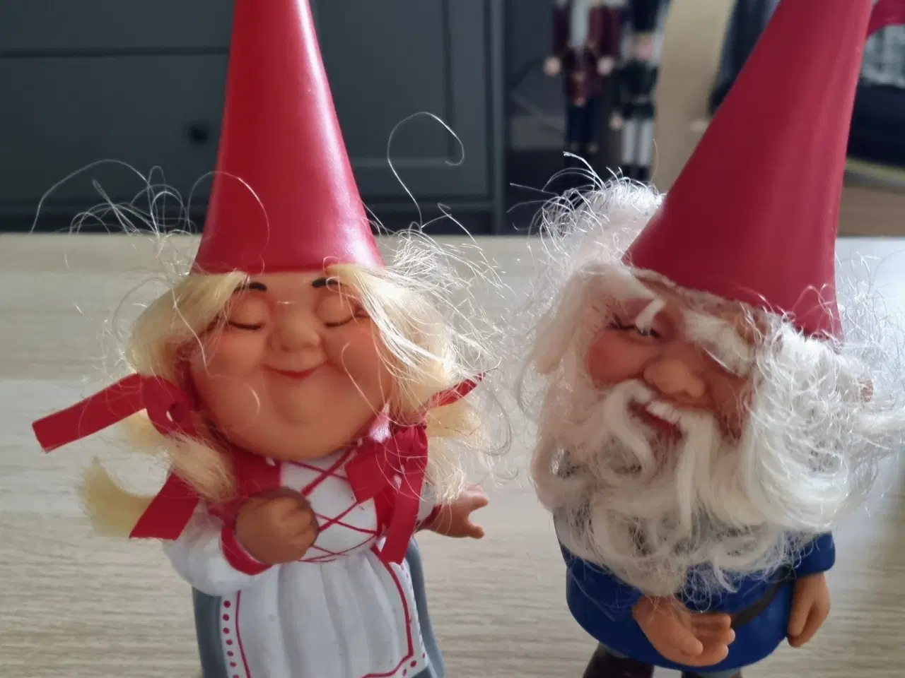 Billede 1 - Retro nissepar fra Daells Varehus ca 1975