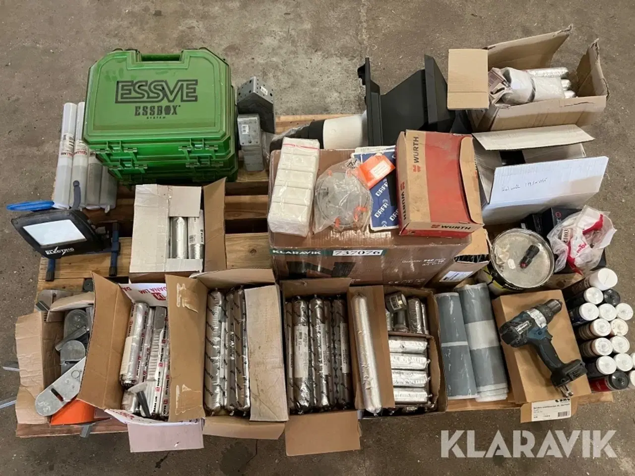 Billede 2 - Blandet lot materialer