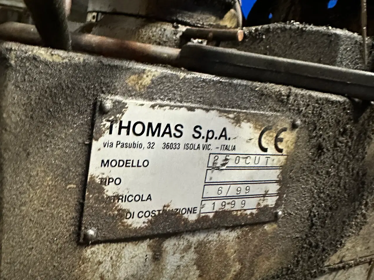 Billede 8 - Thomas 250 Cut metal sav / afkorter 