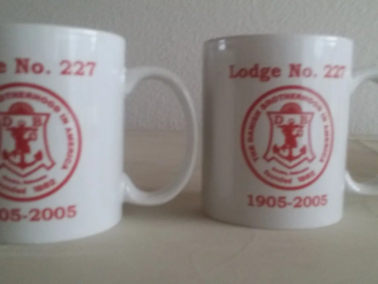 Billede 1 - 2 Lodge nr. 227 krus