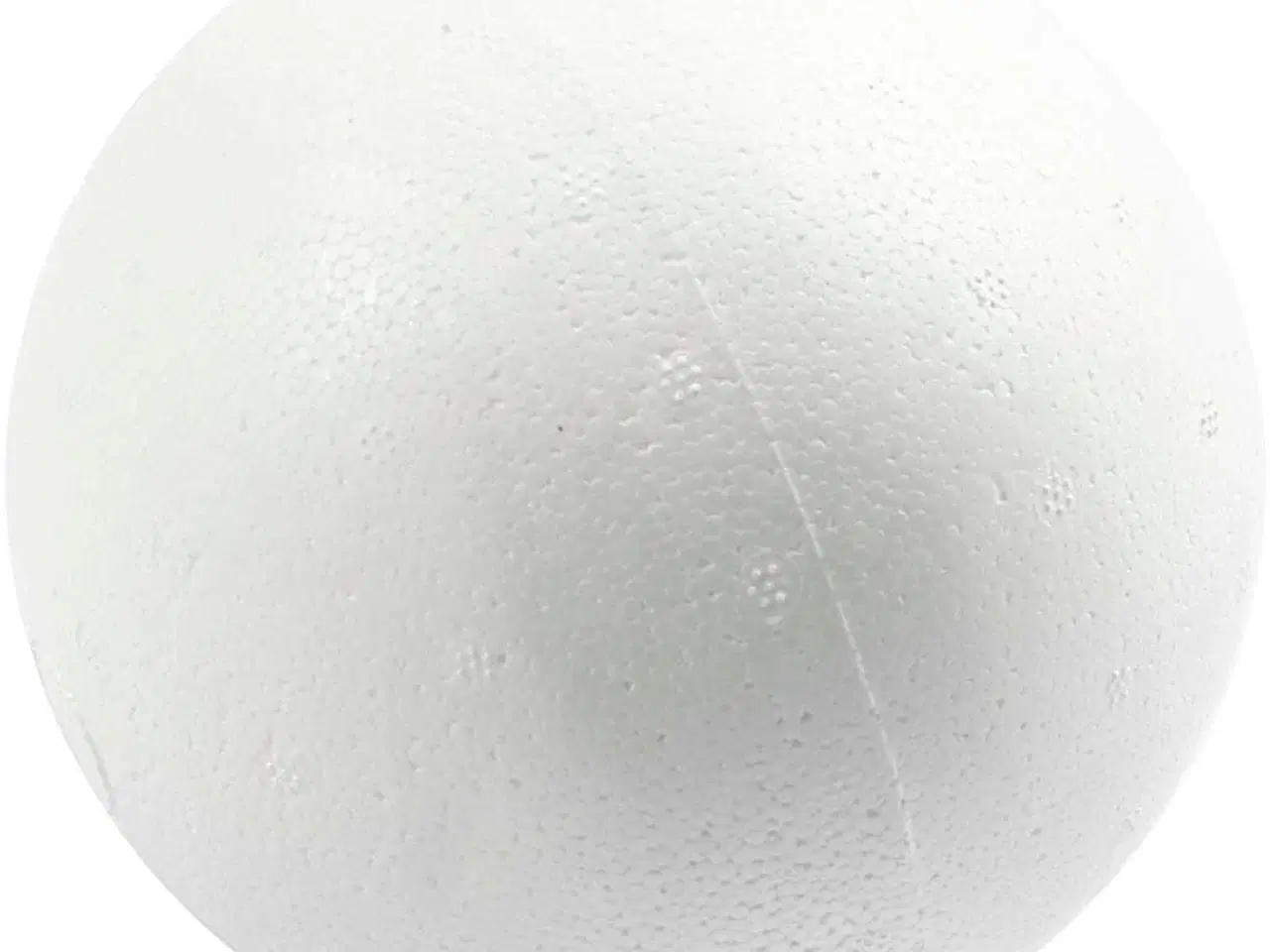 Billede 1 - Kugle, diam. 12 cm, hvid, 25stk./ 1 ps.