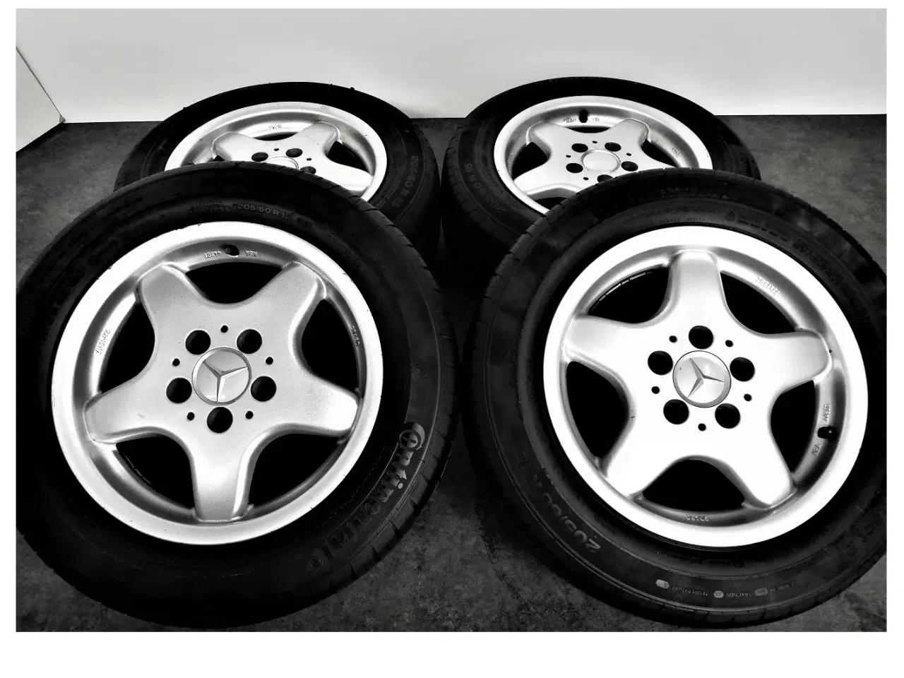 Billede 2 - 5x112 15" ET35 nav 66,6ø, Mercedes sommer