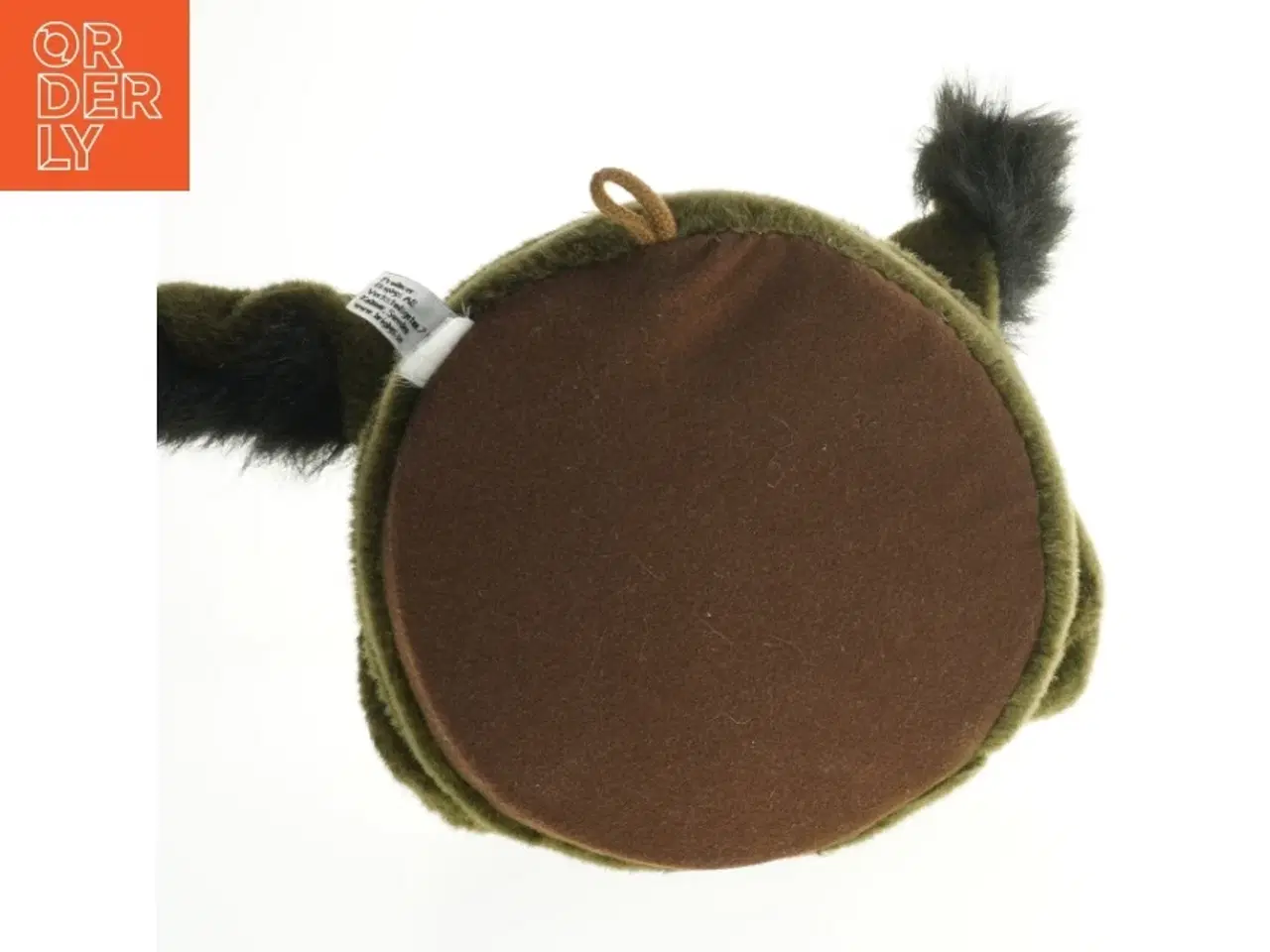 Billede 4 - Dyrehoved dekoration i plys (str. 35 cm)