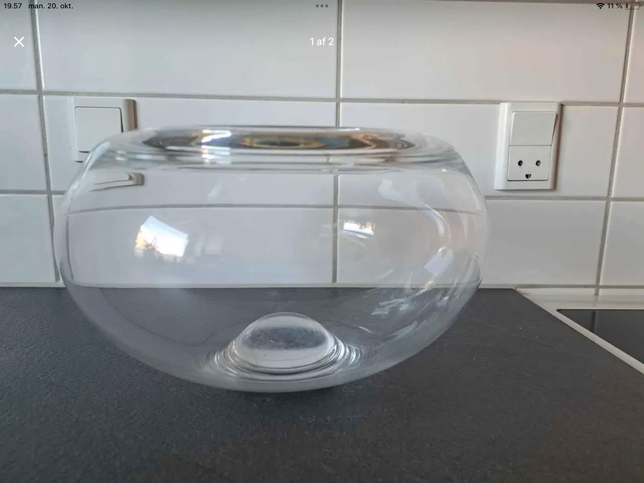 Billede 2 - Klar Holmegaard bowle
