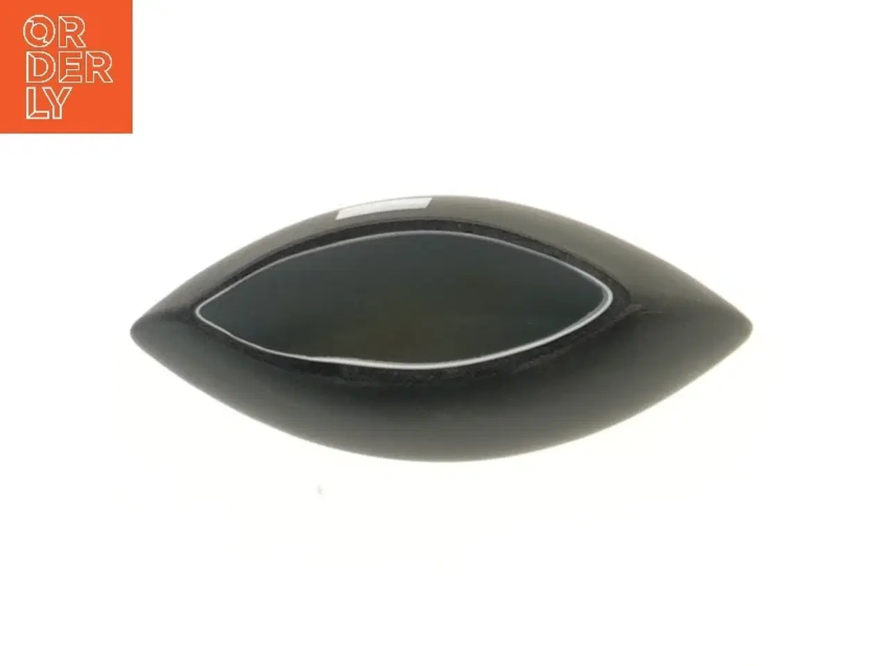 Billede 2 - Sort Herstal vase fra Herstal (str. 10x3x14 cm)