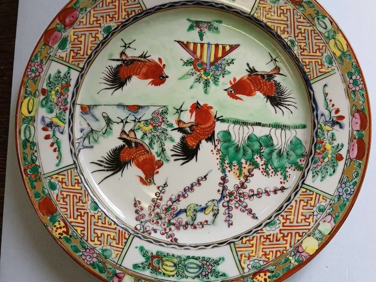 Billede 5 - Porcelæns fad/tallerkenen 