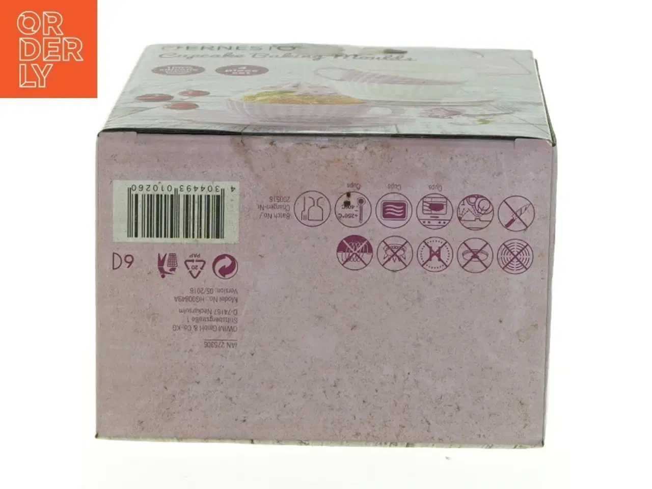 Billede 3 - Ernesto cupcake bageforme fra Ernesto (str. 12 x 12 cm)