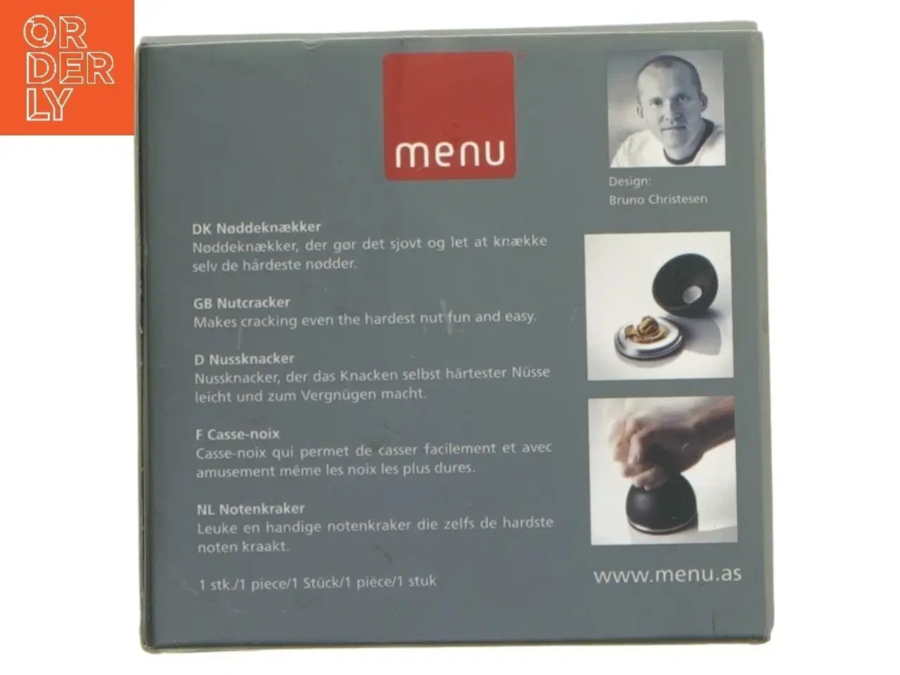 Billede 5 - Nøddeknækker fra Menu fra Menu (str. Ø 10 cm)