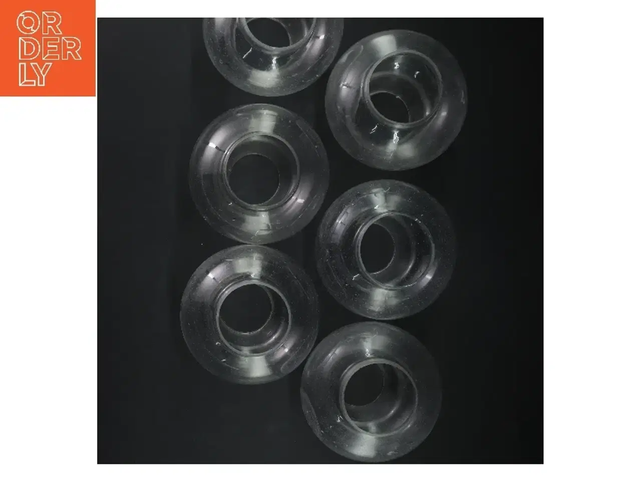 Billede 3 - Glas lampeskærme fra Dansk Unimport (str. 6 styk, 14 cm)