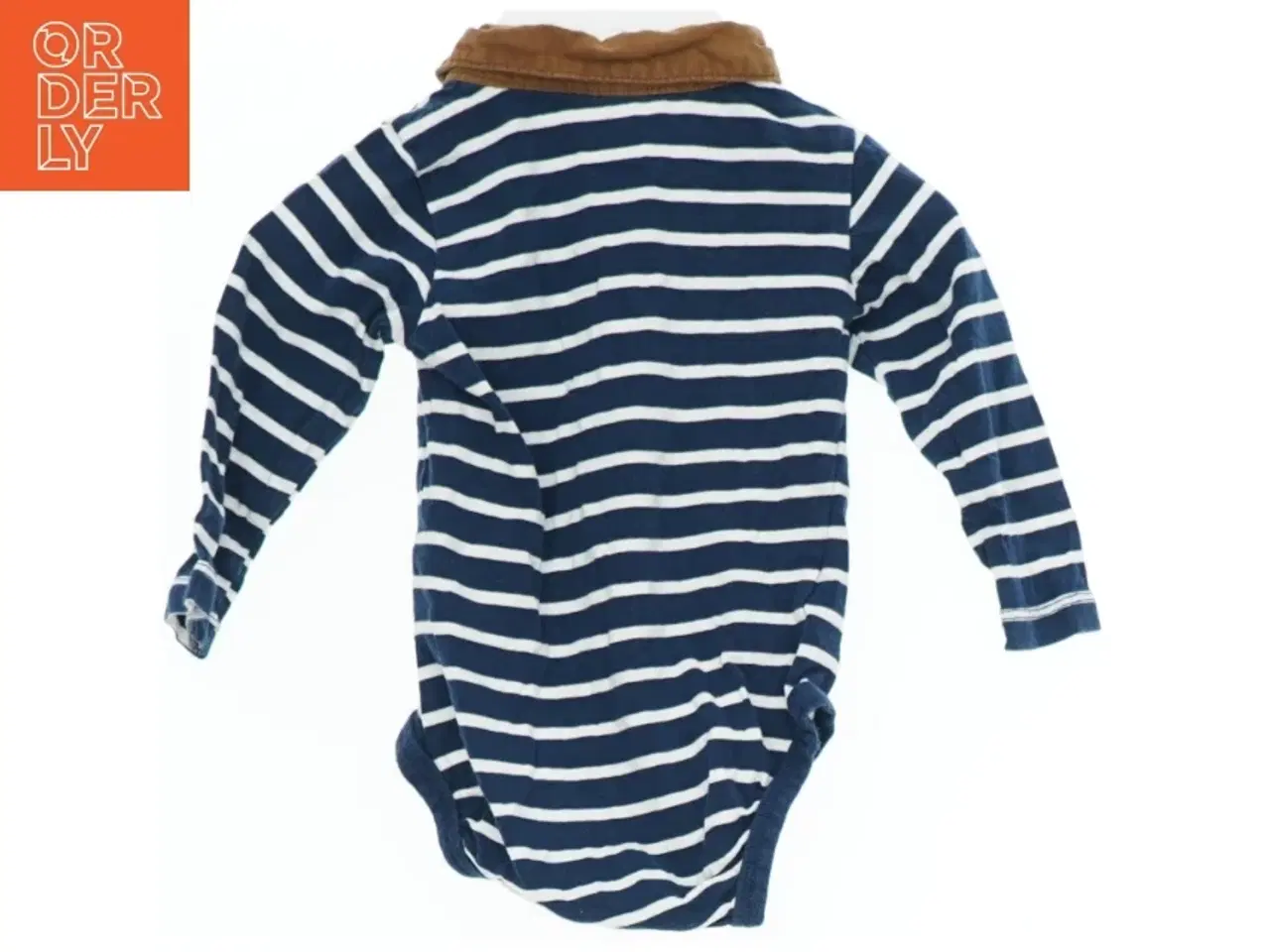 Billede 2 - Stribet bodystocking med hætte fra H&M (str. 68)