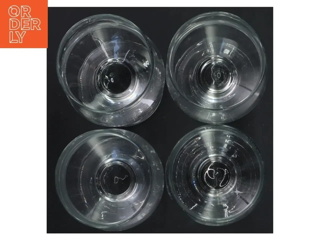 Billede 3 - Sæt med fire glas (str. Ø 7,5x14,5 cm)
